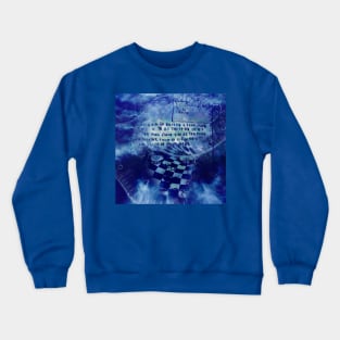 Mask and time spiral Crewneck Sweatshirt